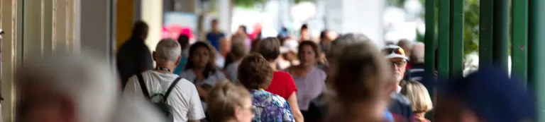 A crowded street